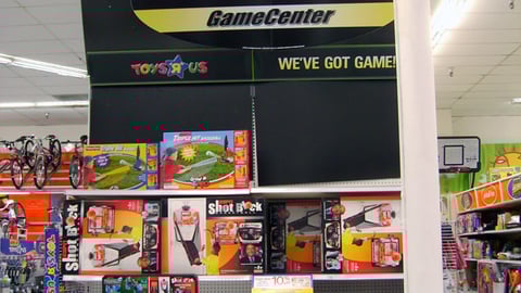 Toys "R" Us ESPN Endcap
