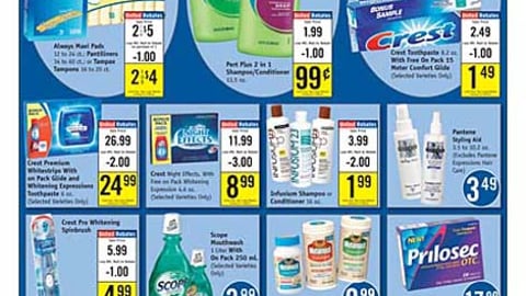 Longs 'brandSaver' Feature