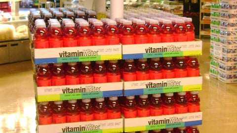 Glaceau Vitaminwater Case Stack