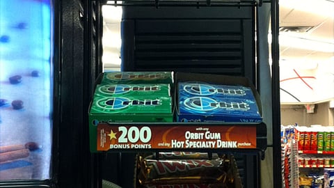 Speedway '200 Bonus Points' Counter Rack