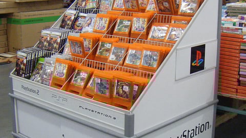 PlayStation Game Display
