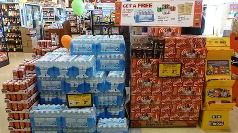 Safeway Private-Label Incentive Display