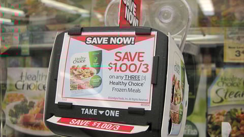 Healthy Choice Coupon Dispenser 