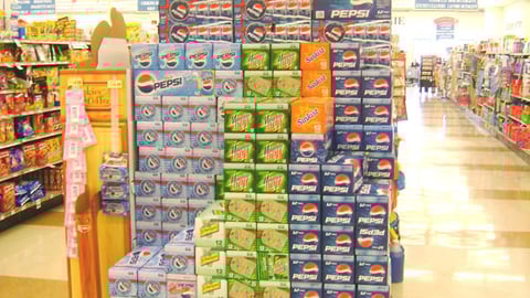 Winn-Dixie/Pepsi NASCAR Endcap