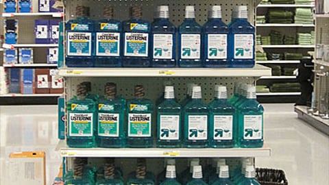 Target 'Side by Side Savings' Endcap