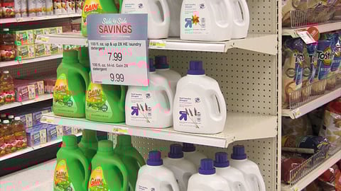 Target 'Side by Side Savings' Endcap