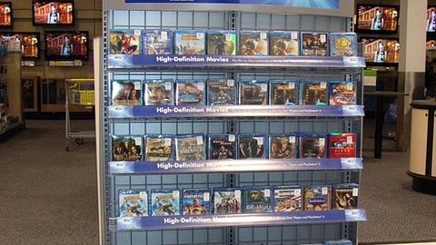 Best Buy Blu-ray Video Floorstand