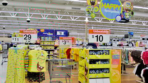 Walmart 'SpongeBob' Merchandising