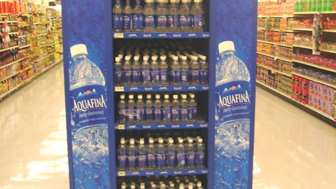 Aquafina Endcap