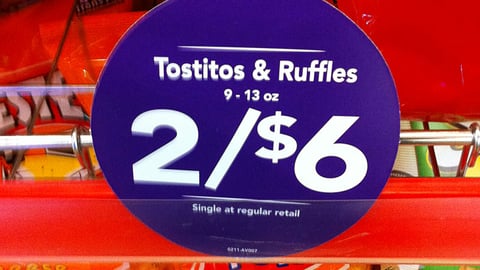 Circle K Frito-Lay Shelf Sign 