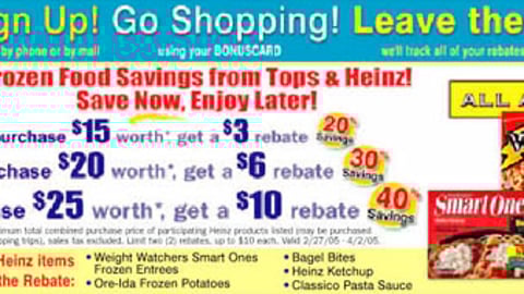 Tops Frozen Food Month Feature