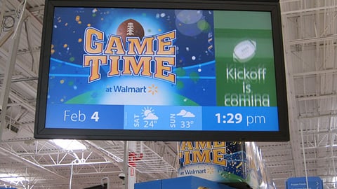 Walmart 'Game Time' Smart Network Ad
