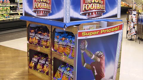 Dominick's Doritos 'Joy Of Football' Display