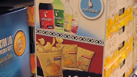 Dominick's 'Joy Of Football' Aisle Violator