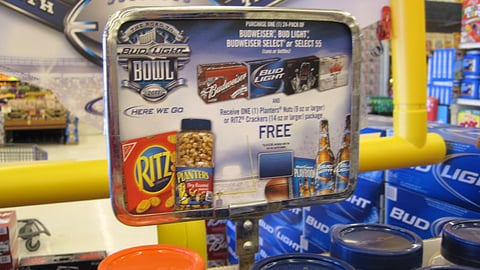 Bud Light Kraft Incentive Framed Sign