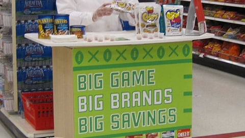 Target 'Big Game' Sampling Station