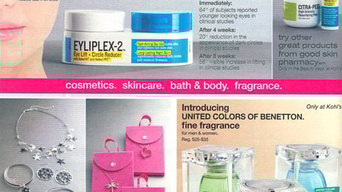 Kohl's Benetton Fragrance Feature