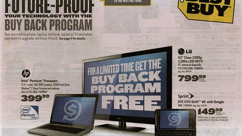 Best Buy 'Buy Back' Circular Cover