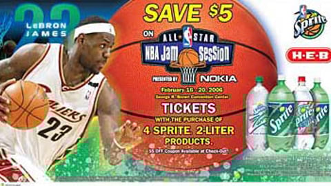 H-E-B/Sprite 'NBA All-Star Game' Feature