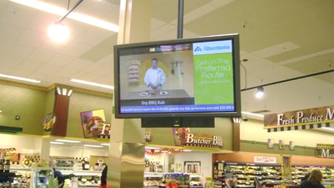 Albertsons' In-Store TV