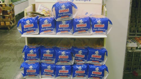 Bimbo Bread Floorstand