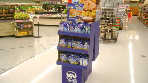 Quaker Oats Quakers Shipper