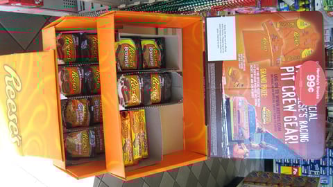 Reese's NASCAR Sweeps Shipper