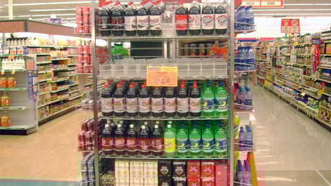 Coca-Cola Endcap Rack