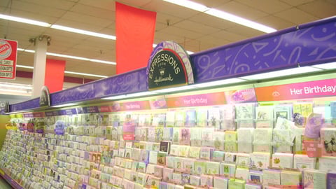 Hallmark Card Aisle