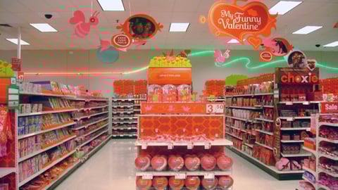 Target Valentine's Day Merchandising