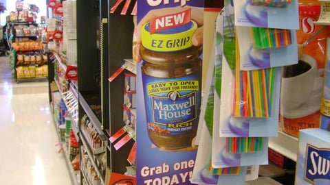 Maxwell House Aisle Violator