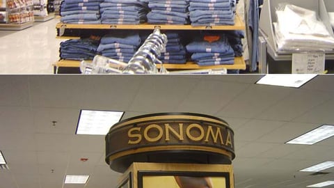 Kohl's Levi's, Sonoma Islands