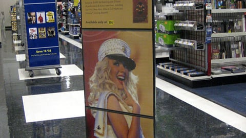 Best Buy "Back to Basics" Stanchion