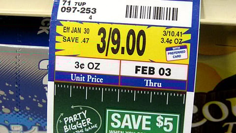 Jewel-Osco ConAgra 'Party Bigger' Price Label