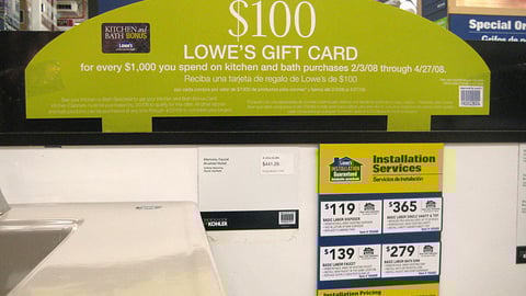Lowe's Kitchen and Bath Bonus Header