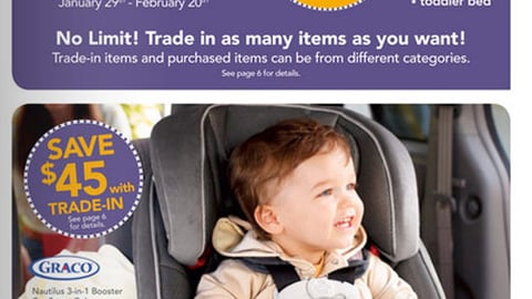 Babies "R" Us 'Great Trade-In' Circular Cover