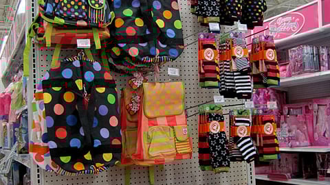 Toys "R" Us LittleMissMatched Endcap