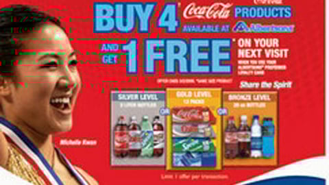 Albertsons/Coke Olympics Feature