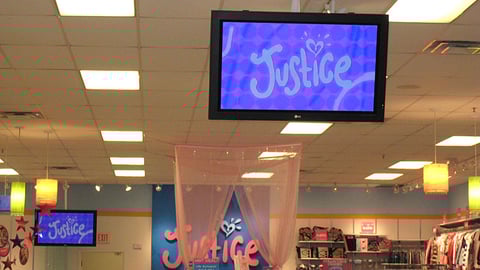 Justice 'Tween Network' Screens