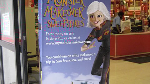 Office Depot HP 'Monster Makeover' Security Wrap