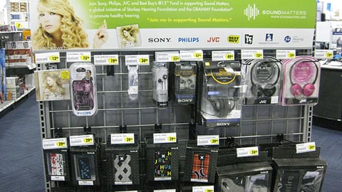 Best Buy Sound Matters Endcap Header