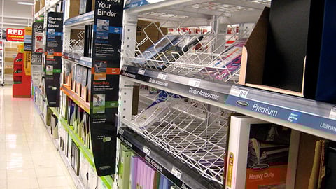 Office Depot Wilson Jones 'Try and Buy' Aisle