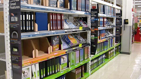 Office Depot Wilson Jones 'Try and Buy' Aisle