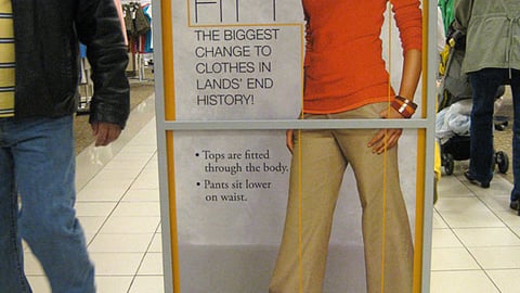 Sears Lands' End 'Fit 1' Stanchion