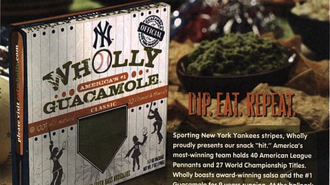 Wholly Guacamole Yankees FSI
