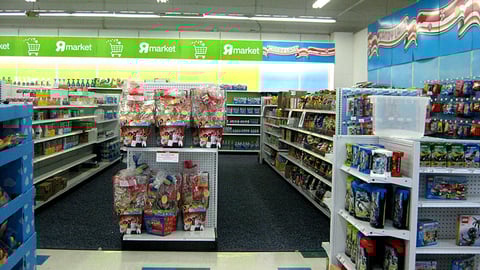 Toys "R" Us "R" Market