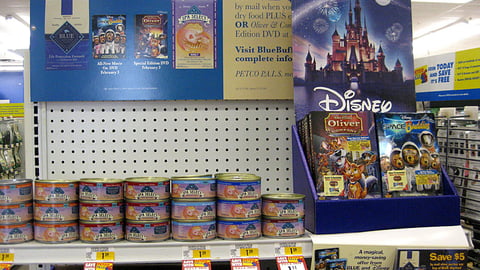 Blue Pet Food Disney Petco Header
