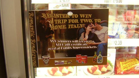 Publix Italian Fest Freezer Cling