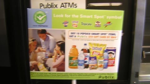Pepsi/Publix 'Smart Spot' Pole Topper