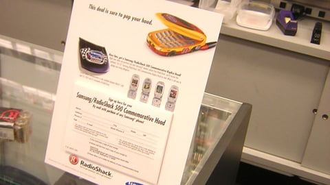 Radioshack/Samsung Counter Card